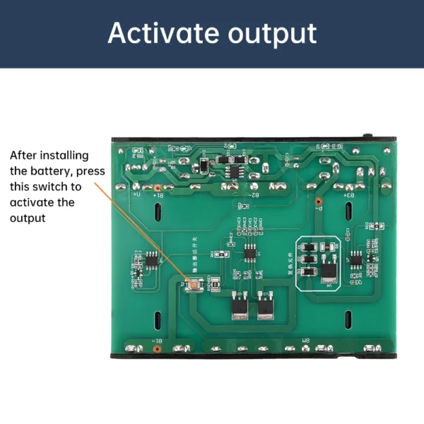DC UPS 5V 9V 12V Output 6x 18650 Battery  Uninterrupted Power Supply DIY Power Bank Box for House Router Cellphone Tablet Modem - Image 5