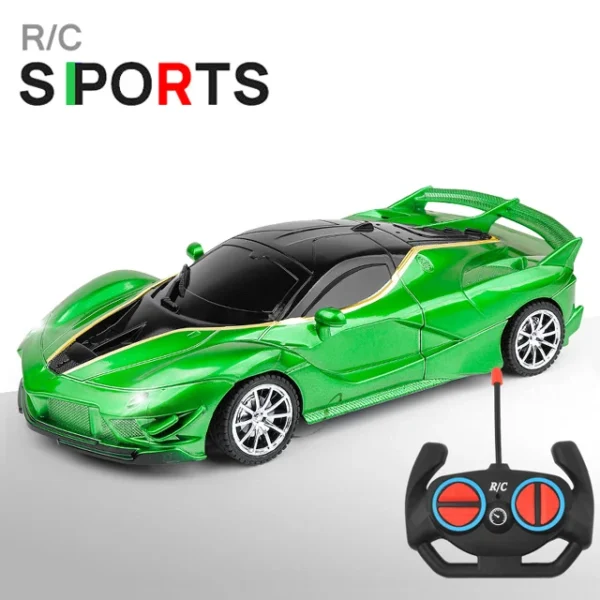 1/18 RC Car LED Light 2.4G Radio Remote Control Sports Cars For Children Racing High Speed Drive Vehicle Drift Boys Girls Toys - Image 12