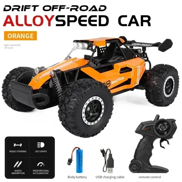 New 1:16 RC Car Remote Control Cars 2.4G Buggy Truck Drift Racing Climbing Off Road Vehicle Outdoor Toy Boy Kids Childrens Gifts - Image 10