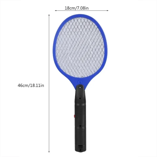 Electric Fly Insect Bug Zapper Bat Handheld Insect Fly Swatter Racket Portable Mosquitos Killer Pest Control for Bedroom Insects - Image 6