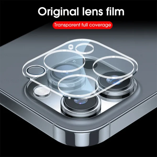 2Pcs Camera Protector Case For Iphone 17 15 16 Pro Max Tempered Glass Rear Lens Cover For Iphone 17 Pro 16Pro 15Pro 17 16 ProMax - Image 5
