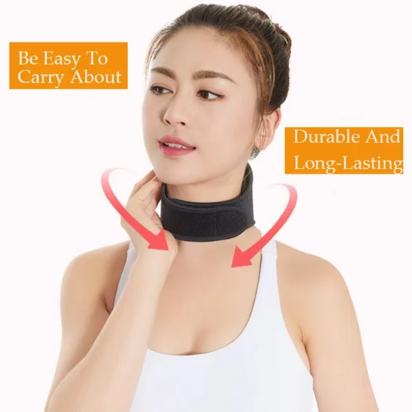 1Pcs Shiatsu Neck and Shoulder Massager Heated Back Massager Deep Kneading Massage Pillow For Neck Body Health Care - Image 3