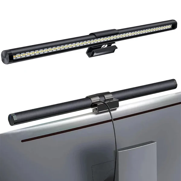 LED Monitor Light Bar Computer Screen Hanging Lights RGB  Atmosphere Table Lamp For Work Study Read Gaming Dimming Lighting 44cm - Image 16
