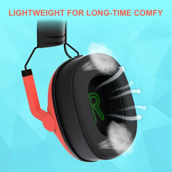 Wired Gaming Headset for Switch PS4 PS5 Xbox One S/X - Stereo Sound Headphones with Microphone, with PC Laptop Mobile Devices - Image 3