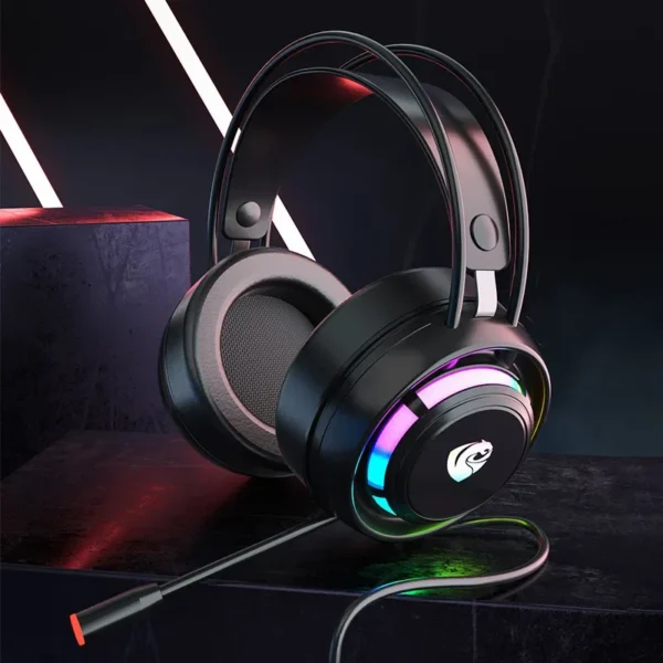 Wired Gaming Headset PSH-300 Overhead Computer Game Earphones 7.1 Channel Esports with Microphone Heavy Bass Cross-Border - Image 2