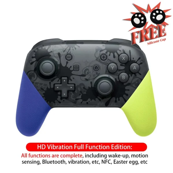Wireless Pro Controller Compatible with Switch/Switch Lite/Switch OLED Switch Remote Gamepad with Joystick Double Vibration NFC - Image 8