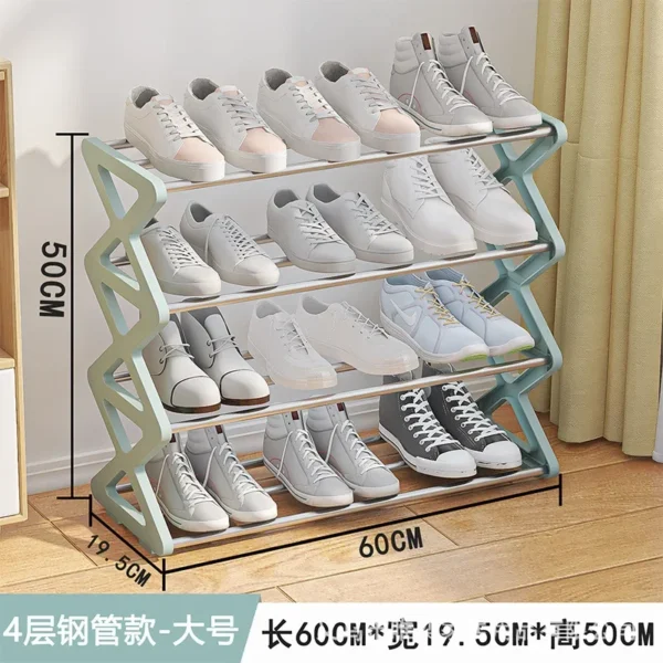 Shoe Rack Space Saving Wooden Shoemakers for Hall With Bank Living Room Cabinets Shoes Organizer Storage Cube Furniture Shoerack - Image 13
