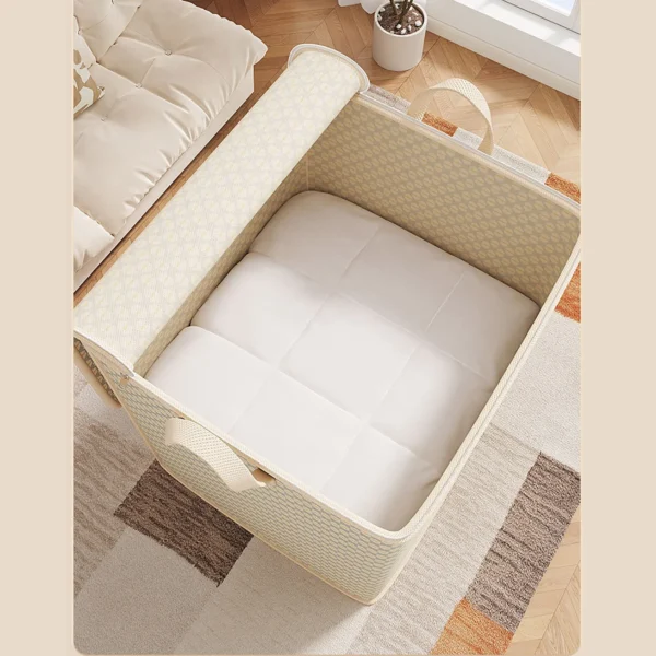 Large Capacity Storage Bag Moisture-proof Storage Box Moving Packing Clothes Organizer Durable Dust-Proof Storage Box Supplies - Image 4