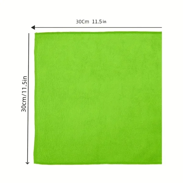 20/10/5/3pcs Microfiber Cleaning Cloth, Dishwashing Cloth Household Rag Kitchen Bathroom Cleaning Towel Durable Absorbent Towel - Image 2