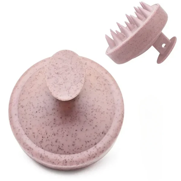 Silicone Shampoo Brush Head Scalp Massage Comb Clean The Scalp Thoroughly Body Massage Brush Bath Brush Salon Hairdressing Tool - Image 15
