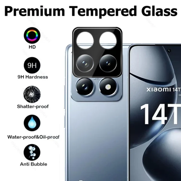 3Pcs For XIaomi 14T Pro Camera Film Protective Glass Lens Protector Xiaomi14TPro 14TPro Xiaoimi14T 3D Enhanced Protect Display - Image 2