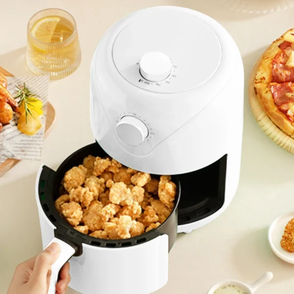 2L Oil Free Deep Fryer French Fries Chicken Roaster Air Frying Grill Machine Temperature Adjustable Smokeless Bread Bake Oven - Image 8