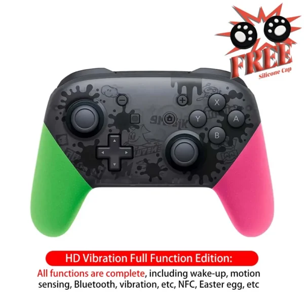 Wireless Pro Controller Compatible with Switch/Switch Lite/Switch OLED Switch Remote Gamepad with Joystick Double Vibration NFC - Image 15