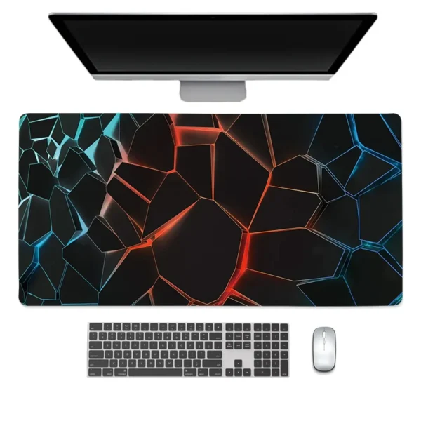Mouse pad large keyboard mouse desk pad non-slip rubber gaming mouse pad laptop mouse carpet - Image 12