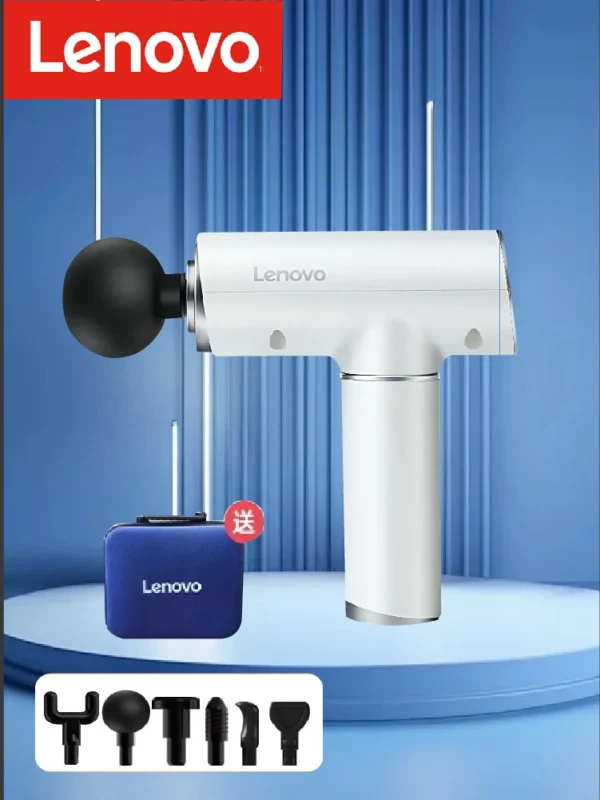 Original Lenovo Professional Grade Fascia Gun N2 N3 Series Muscle Relaxation Massager LED Touch Screen 6-8Massage Head Gifts - Image 7