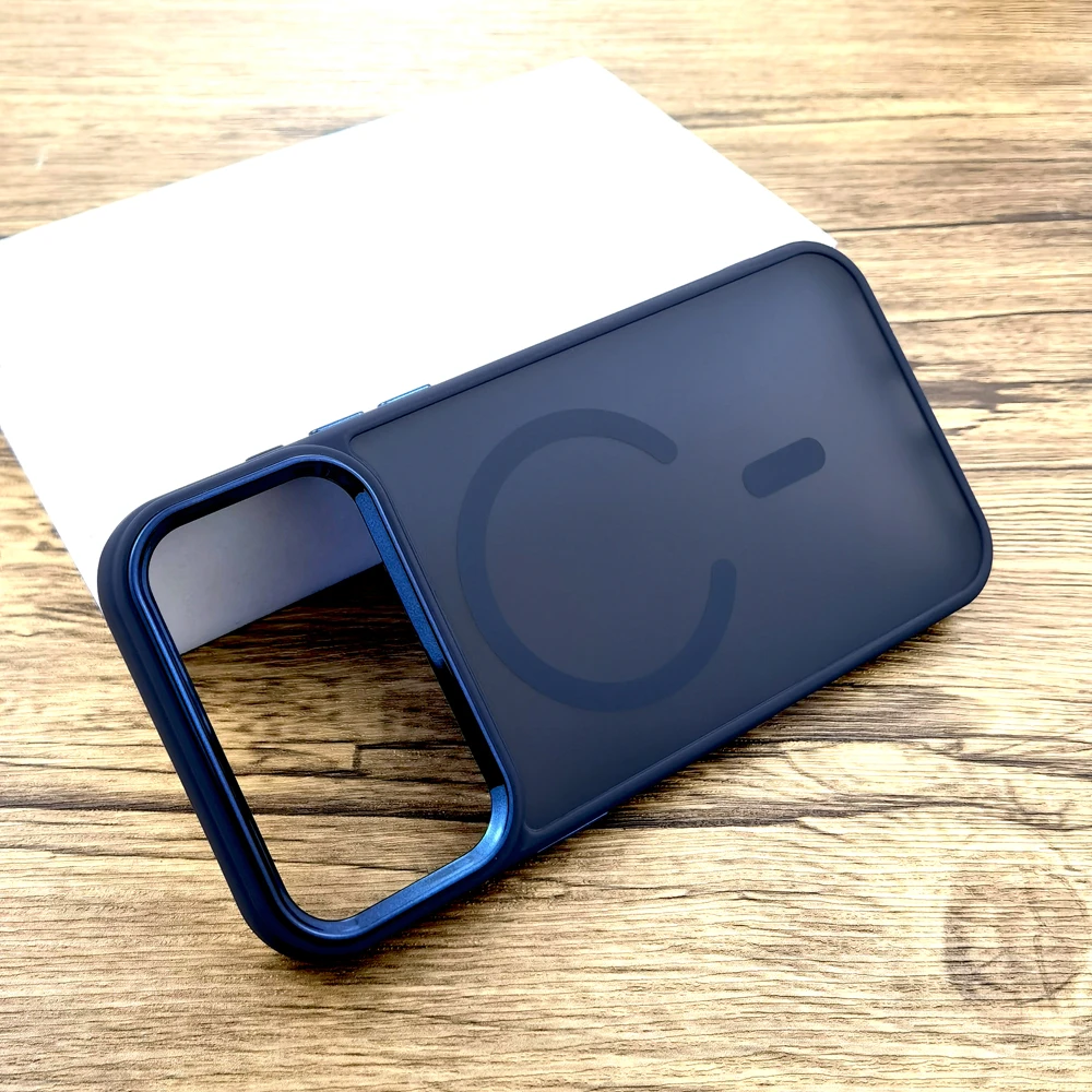 Luxury Matte Translucent Case For iPhone 17 Air 16 15 14 13 12 11 Pro Max 17Pro iPhone17 Magsafe Mag Safe Wireless Charge Covers 7 Luxury Matte Translucent Case For iPhone 17 Air 16 15 14 13 12 11 Pro Max 17Pro iPhone17 Magsafe Mag Safe Wireless Charge Covers - Image 7