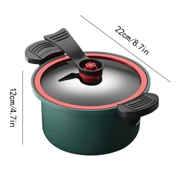 Pressure cooker compatible pressure cooker 3.5L large-capacity low-temperature cooking rice stone electric pressure cooker - Image 8