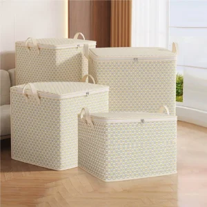 Large Capacity Storage Bag Moisture-proof Storage Box Moving Packing Clothes Organizer Durable Dust-Proof Storage Box Supplies