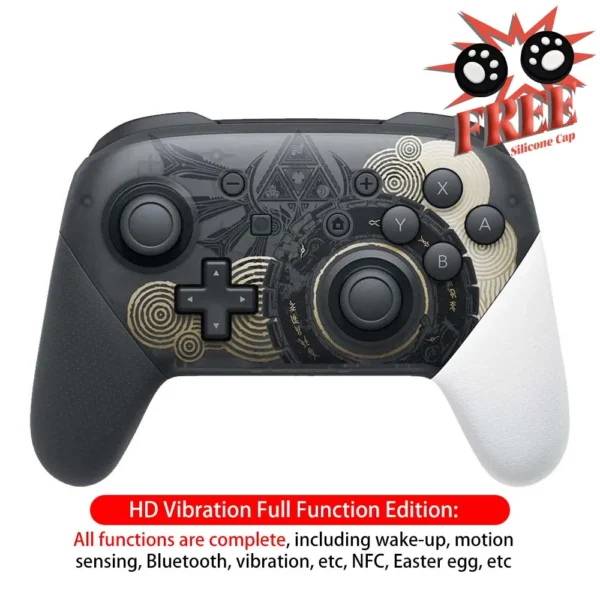 Wireless Pro Controller Compatible with Switch/Switch Lite/Switch OLED Switch Remote Gamepad with Joystick Double Vibration NFC - Image 17