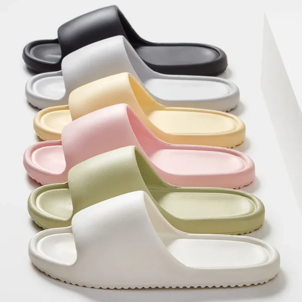 Women Lightweight Slippers Flat Sandals Indoor Slippers EVA Comfortable Breathable Anti-slip Slides Shower Shoes