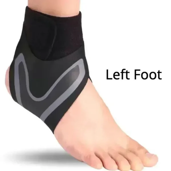 Ankle Support Brace,Elasticity Free Adjustment Protection Foot Bandage,Sprain Prevention Sport Fitness Guard Band - Image 8