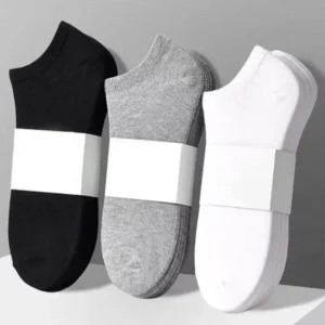 5/10 Pairs Women Socks Breathable Sports socks Solid Color Boat socks Comfortable Cotton AnkleSocks White Black
