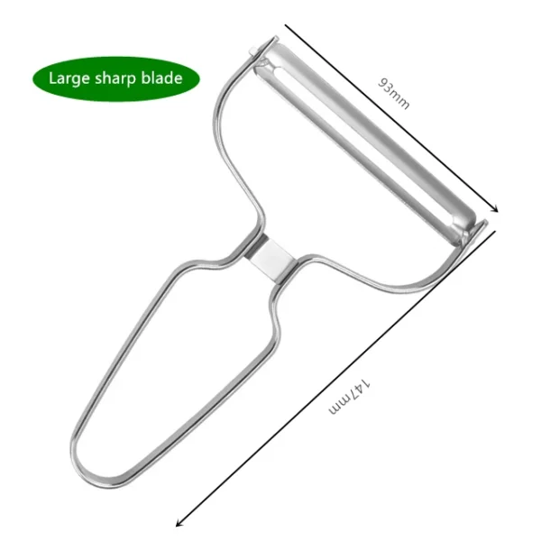 Peeler Vegetables Fruit Stainless Steel Knife Cabbage Graters Salad Potato Slicer Kitchen Accessories Cooking Tools Wide Mouth - Image 10