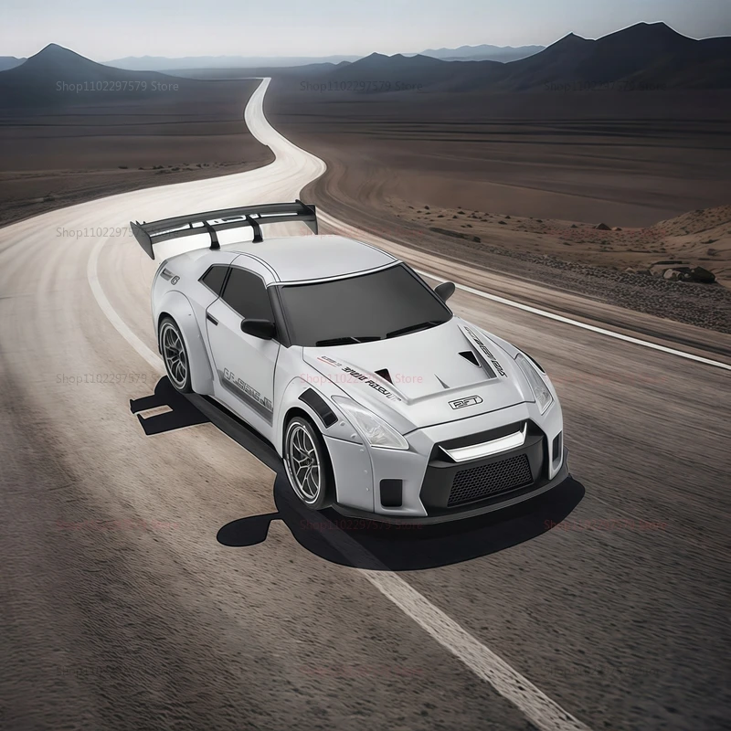 4WD RC Drift Car 2.4GHz 1:24 20KM+/H High Speed Model Remote Control Vehicle with LED Lights Extra Tires Toy Car Adult Kid Gift、 3 4WD RC Drift Car 2.4GHz 1:24 20KM+/H High Speed Model Remote Control Vehicle with LED Lights Extra Tires Toy Car Adult Kid Gift、 - Image 3