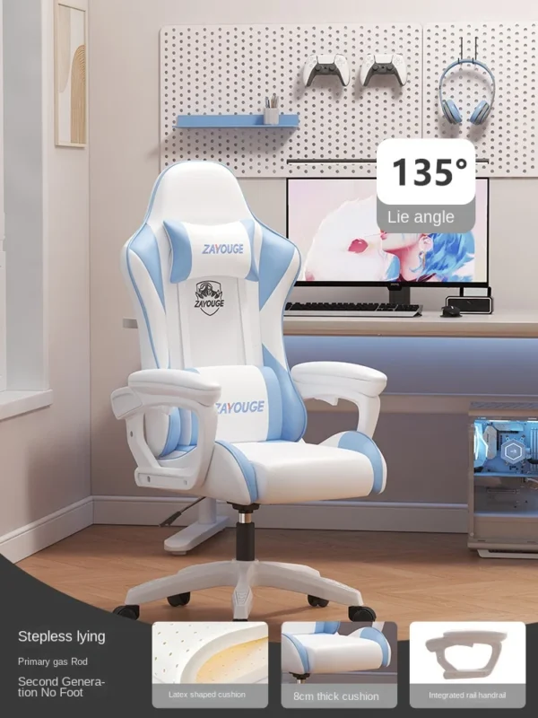 Gaming Chair Reclining Office Chair Home Computer Chair Swivel Office Furniture Accessories Home Desk Chair News - Image 19