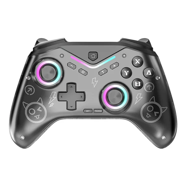 CM-619 switch game controller supports IOS/Android/PC   dual motor wireless controller with dazzling light - Image 8