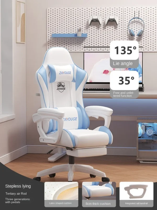 Gaming Chair Reclining Office Chair Home Computer Chair Swivel Office Furniture Accessories Home Desk Chair News - Image 7