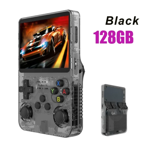 NEW R36S Retro Handheld Game Console Linux System 3.5 Inch IPS Screen Portable Pocket Video Player 64GB 128GB Games Kid Gift - Image 9
