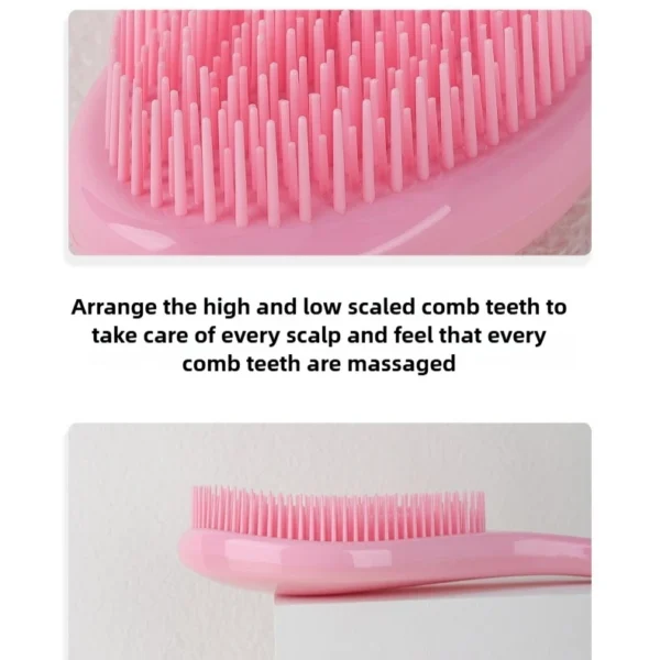 1pcs Hot Magic Handle Comb Anti Static Massage Hair Brush Tangle Detangle Shower Massage Hairbrush Comb Salon Hair Styling Tool - Image 6