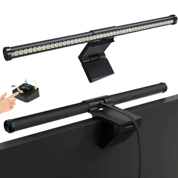 LED Monitor Light Bar Computer Screen Hanging Lights RGB  Atmosphere Table Lamp For Work Study Read Gaming Dimming Lighting 44cm - Image 17