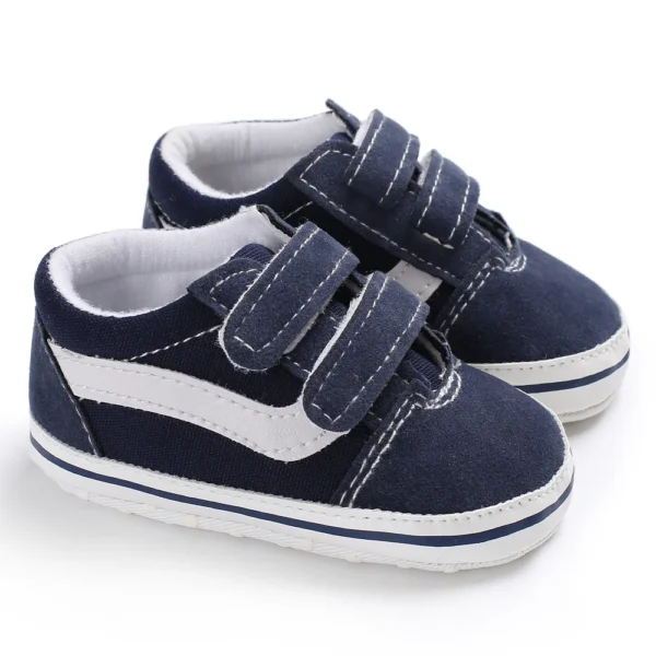 Newborn Baby Boy Shoes Pre-Walker Soft Sole Pram Shoes Baby Shoes Spring/Autumn Canvas Sneakers Bebes Trainers Casual Shoes - Image 8