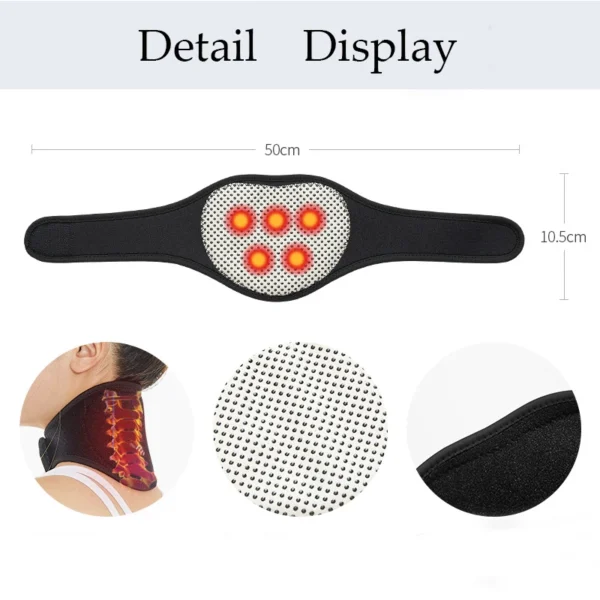 1Pcs Shiatsu Neck and Shoulder Massager Heated Back Massager Deep Kneading Massage Pillow For Neck Body Health Care - Image 6