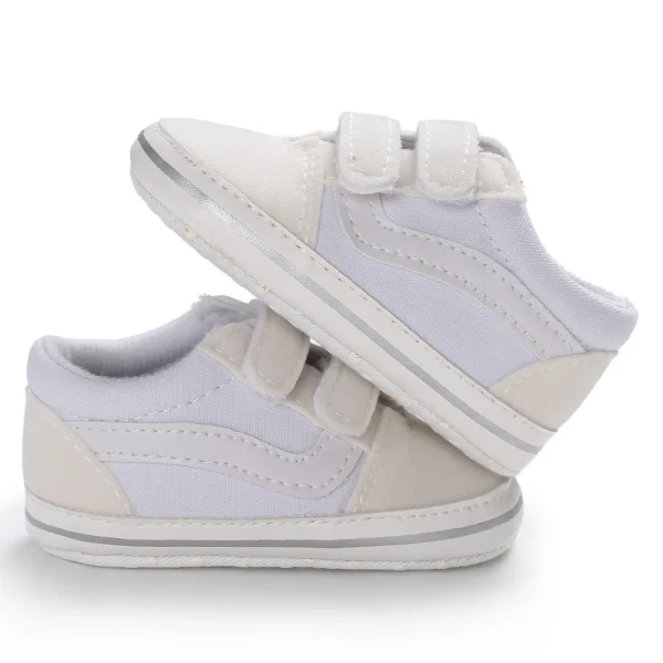 Newborn Baby Boy Shoes Pre-Walker Soft Sole Pram Shoes Baby Shoes Spring/Autumn Canvas Sneakers Bebes Trainers Casual Shoes - Image 4