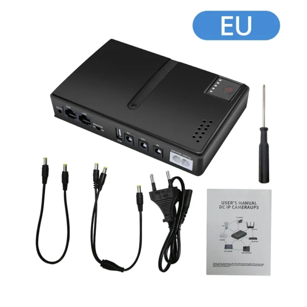 EU 1018L Uninterruptible Power Supply DC Backup Power Supply UPS Power Router Optical Cat Built-in Adapter 5V9V12V/15V/24V - Image 2