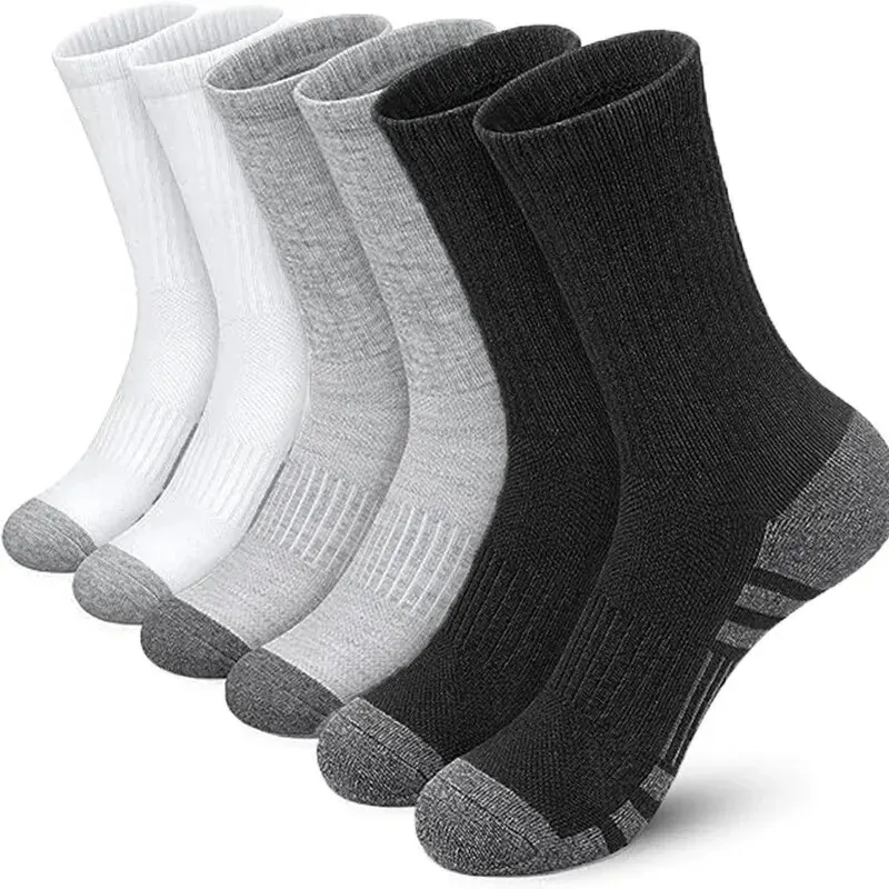 6/12 Pairs Men's Outdoor Gym Socks High Quality Comfortable Soft Ground-Gripping Football Large Size New Style 10 6/12 Pairs Men's Outdoor Gym Socks High Quality Comfortable Soft Ground-Gripping Football Large Size New Style - Image 10