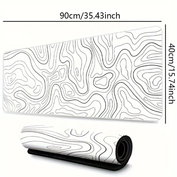 1PC Large Mouse Pads For Desk, Gaming Mouse Pad, Mouse Pad with Stitched Edges and Non-Slip Rubber Base, Extended Mouse Pad - Image 10