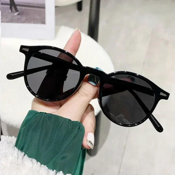 Brand Fashion Vintage Round Sunglasses 2025 Women Luxury Designer Small Sun Glasses for Men Driving Female Shades Eyewear UV400 - Image 6
