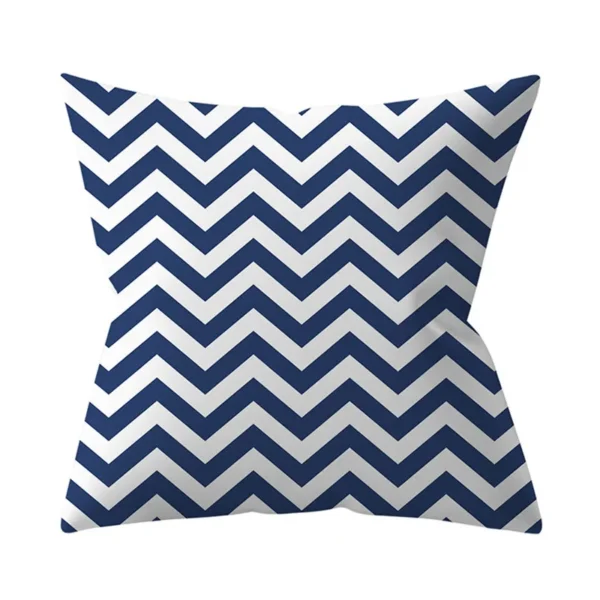 Navy Blue Mandala Nordic Geometric Pillowcase 45x45 Cushion Cover Decorative Pillow Sofa  Home Decor Polyester - Image 15