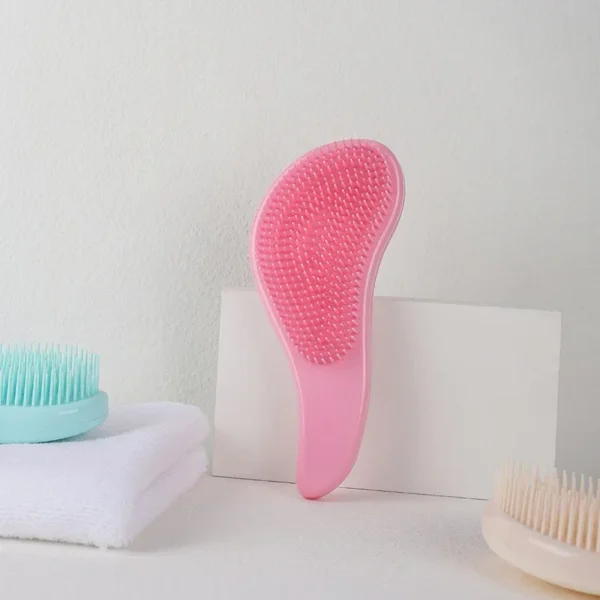 1pcs Hot Magic Handle Comb Anti Static Massage Hair Brush Tangle Detangle Shower Massage Hairbrush Comb Salon Hair Styling Tool - Image 3