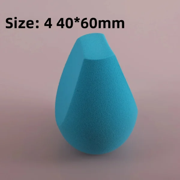 Irregular Slanted Cut Waterdrop Beauty Blender Dry Wet Use Non Powder Eating Makeup Tool Best Selling Cross-Border Beauty Health - Image 8