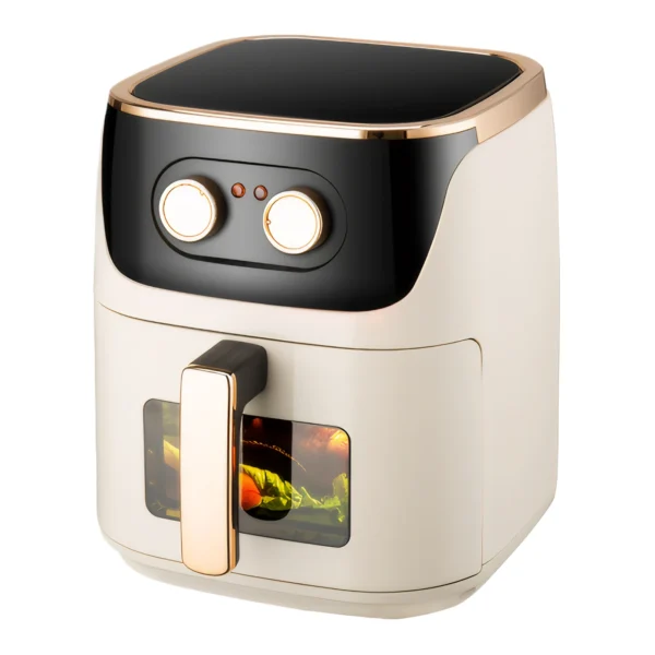 Air Fryer 12L Stainless Steel Visible Large Capacity Electric Oven Touch Screen Multifunctional Electric Fryer EU Plug - Image 14