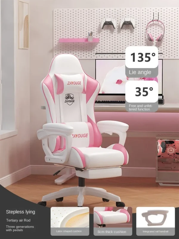 Gaming Chair Reclining Office Chair Home Computer Chair Swivel Office Furniture Accessories Home Desk Chair News - Image 9