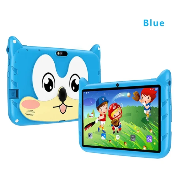 New 7 Inch Cartoon Pattern Kids Tablets Quad Core 4GB+64GB ROM Bluetooth 5G WiFi Learning Education Games Tablet Children's Gift - Image 10