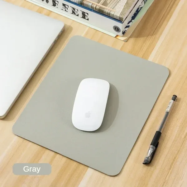 Small PU mouse pad Non-Slip Gaming Desktop Mouse Pad Waterproof Anti-Scratch Easy To Clean Mat For PC Laptop Desktop - Image 7