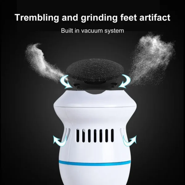 Electric Foot File Rupture Skin Trimmer Dead Skin Foot Professional Electric Pedicure ToolsRechargeable Foot Care Tools - Image 2