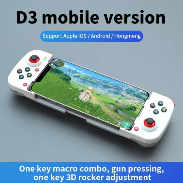 Wireless BT 5.0 Stretchable Game Controller For Mobile Phone Android IOS Gamepad Joystick Eat Chicken Gamepad for PS4 Switch PC - Image 7